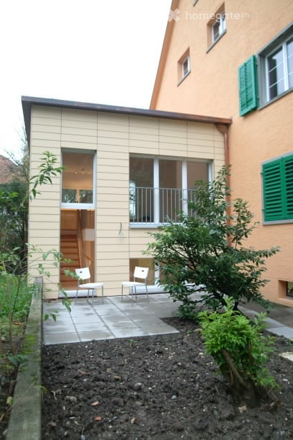 Speziell für Singles, mit Gartensitzplatz, 5 Tramstationen ab HB 1
