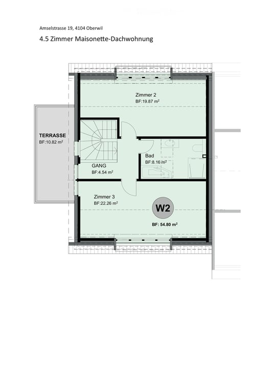 4½-Zimmer-Dachmaisonette mit Wintergarten und zwei Terrassen 20