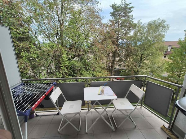 Lausanne – Lumineux 2 pièces avec balcon et vue verdoyante 2