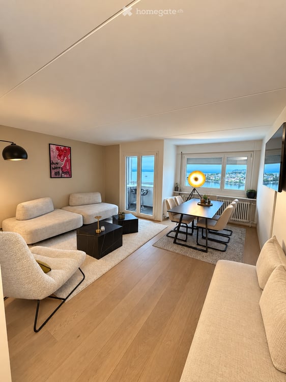 Appartement privé au 16ᵉ et dernier étage de l’Hôtel MONA | Vue lac