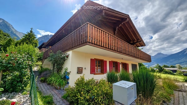 Exceptional Chalet in Swiss Mountains (Wallis) 1