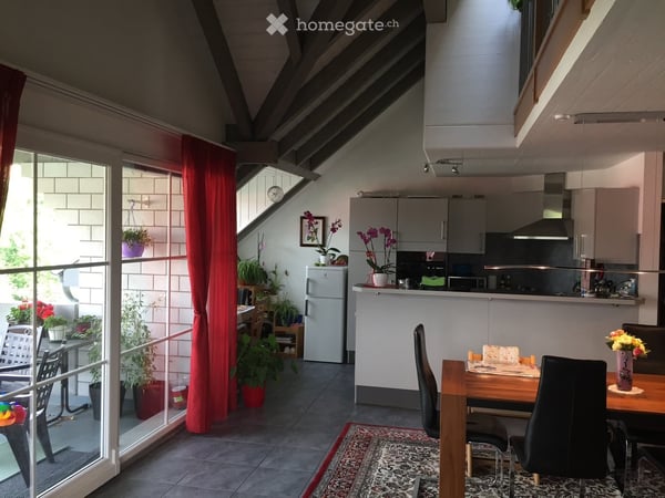 Spacieux duplex de 5½ pièces avec mezzanine, balcon couvert et garage 2
