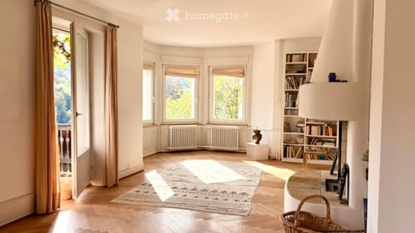 Charaktervolles Einfamilienhaus in Ennetbaden mit Cheminée, Atelier und Aussichtslage 4