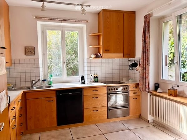Charaktervolles Einfamilienhaus in Ennetbaden mit Cheminée, Atelier und Aussichtslage 7