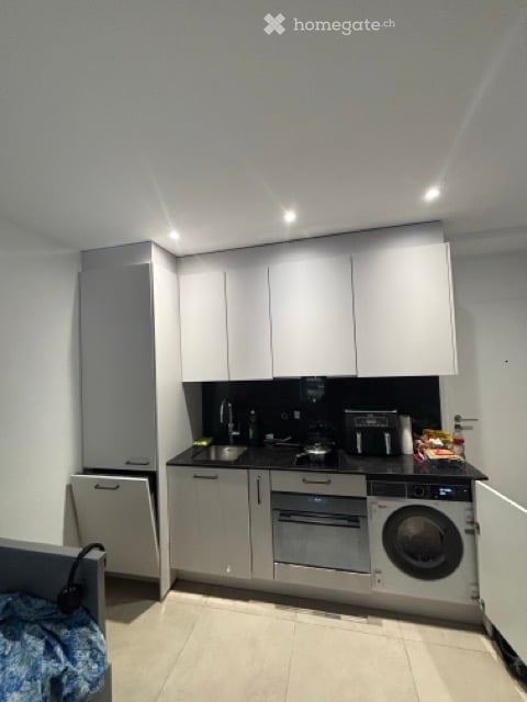 Studio in Zürich, balcony plus own washer/dryer and dishwasher 2