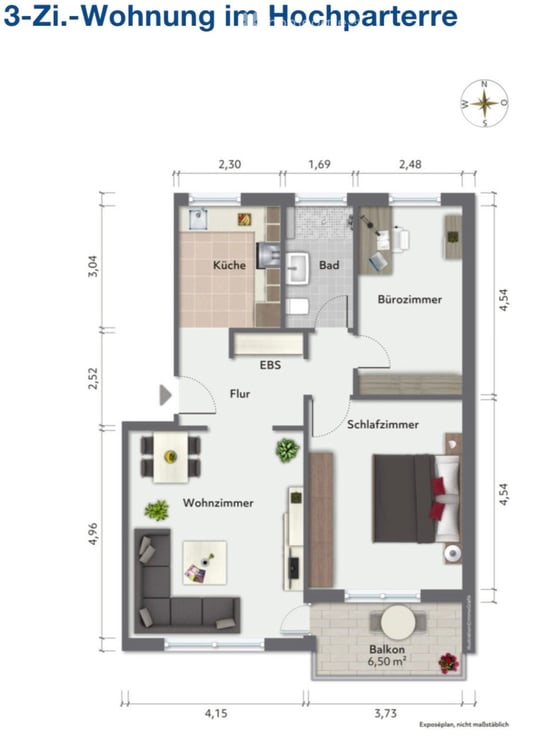 Eine tolle kernsanierte 3-Zimmer-Wohnung (Hochparterre) in Turbenthal 4