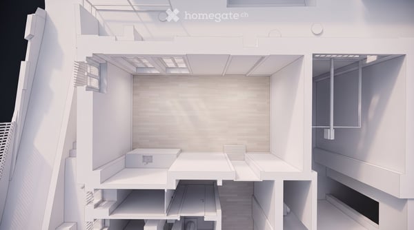Erstvermietung Büro-/Atelier-/Therapieraum, 30m2 in der «Villa zum Mürtschenblick» 4