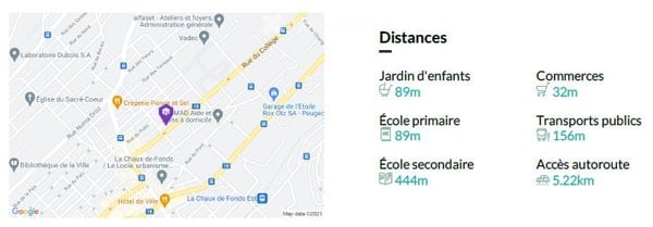 Très beau local commercial rénové de 95 m² au rez 15