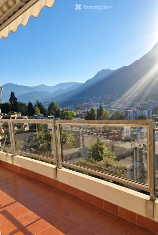 A Lugano 3.5 - 4, con imprendibile vista. 4