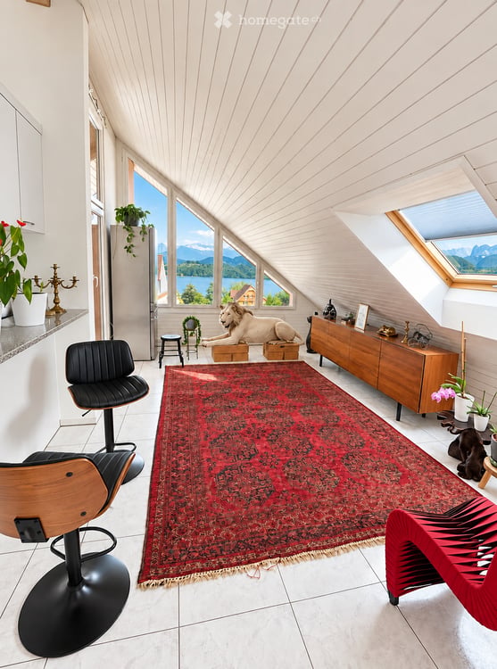 4.5-Zimmer-Dachwohnung mit wunderschöner Sicht auf den Vierwaldstättersee 5