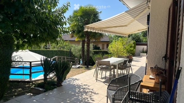 Villa individuelle avec piscine à Challex