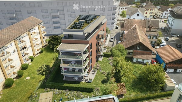 Erstvermietung exklusive Gartenwohnung im Zentrum von Affoltern a.A. 1