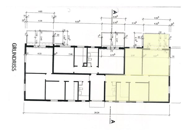 4-Zimmerwohnung neu saniert, ruhige gelegen Nähe Bahnhof 2