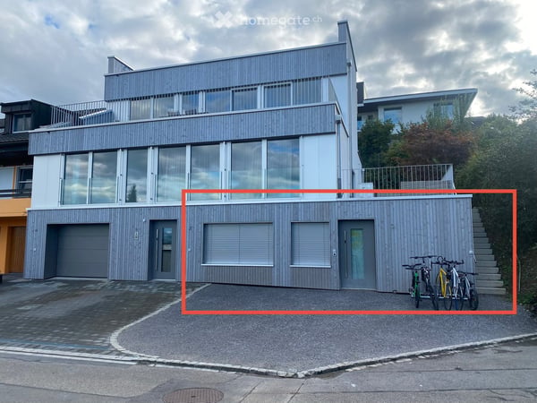Helles Neubau-Studio mit Gartensitzplatz und Parkplatz 1
