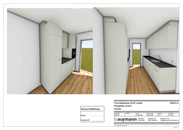 Erstvermietung nach Totalsanierung – moderne 3.5-Zimmerwohnung 1.OG 2