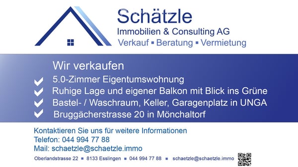 Helle 5-Zi-Wohnung angrenzend an Landwirtschaftszone mit verglastem Balkon in Mönchaltorf 17