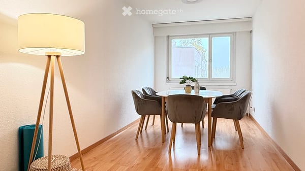 Sonnige 5-Zimmerwohnung mit grosser, eigener Waschküche/Hobbyraum und Weitblick ins Grüne! 4