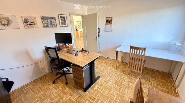 4,5 pièces au Rez-sup, 2 terrasse, jardin privatif, garage et place de parc 12