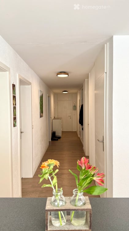 4,5 pièces au Rez-sup, 2 terrasse, jardin privatif, garage et place de parc 6