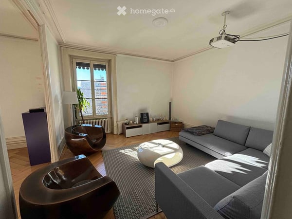 Magnifique appartement traversant et lumineux – Place des Augustins, Genève 6