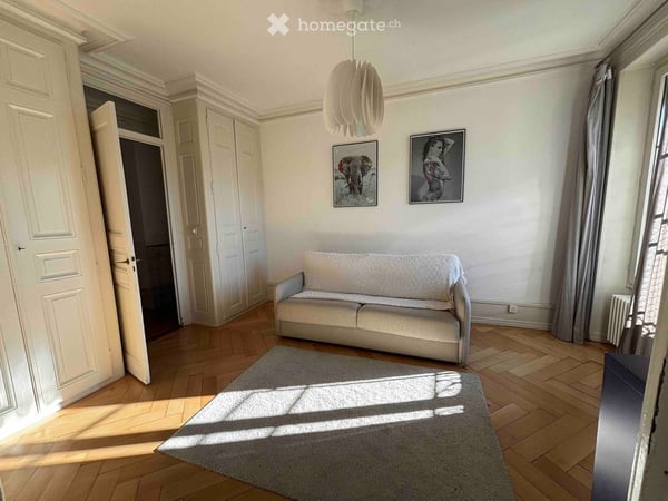 Magnifique appartement traversant et lumineux – Place des Augustins, Genève 7