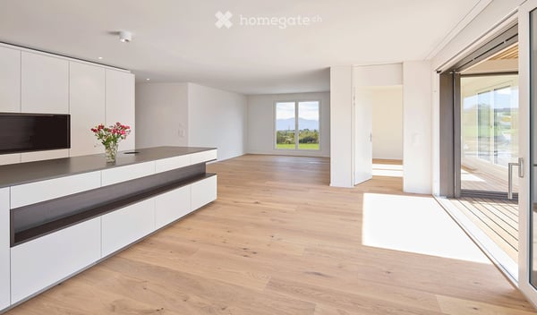 Moderne Neubauwohnung mit unverbaubarer Aussicht