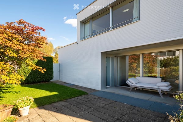 Exklusives Doppeleinfamilienhaus mit Panoramablick auf See, Alpen und Stadt 17
