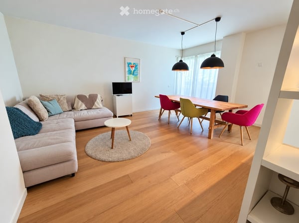 Ruhig und zentral wohnen – gepflegte 3½-Zimmer-Parterrewohnung mit Gartenanteil