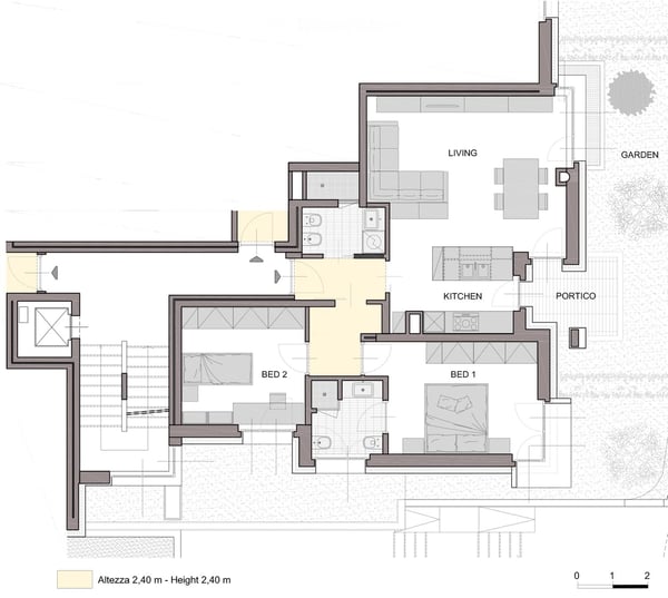 Ruhig und zentral wohnen – gepflegte 2½-Zimmer-Parterrewohnung mit Gartenanteil 12