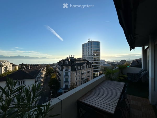 App. dernier étage à Lausanne - Reprise de bail au 15 décembre -