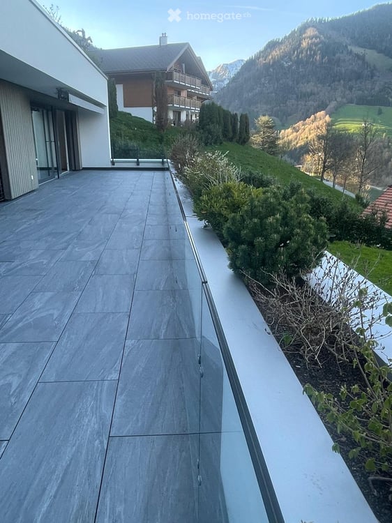 Terrassenwohnung in Crésuz 2