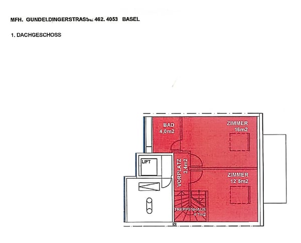 Duplex-/Maisonette-Wohnung in Basel (Gundeldinger-Quartier) 12