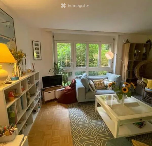 Spacieux appartement 4,5 pièces en rez-de-jardin 1012 Lausanne (CHUV/Chailly)