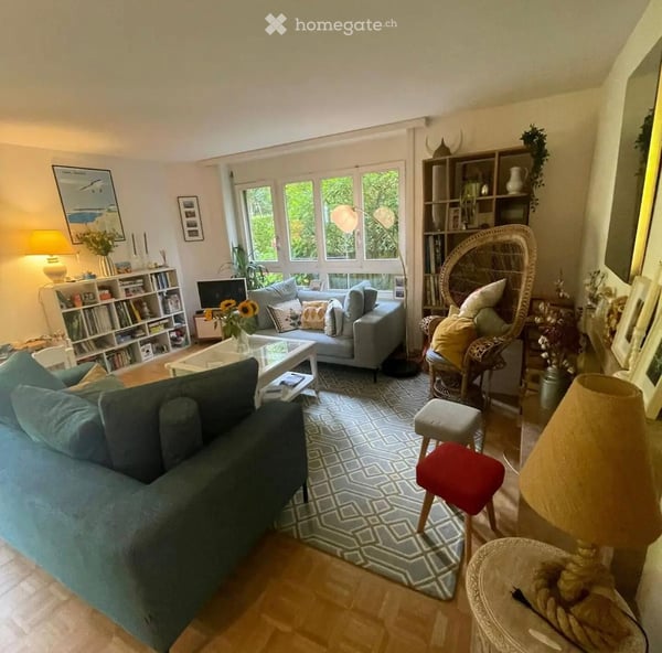 Spacieux appartement 4,5 pièces en rez-de-jardin 1012 Lausanne (CHUV/Chailly) 2