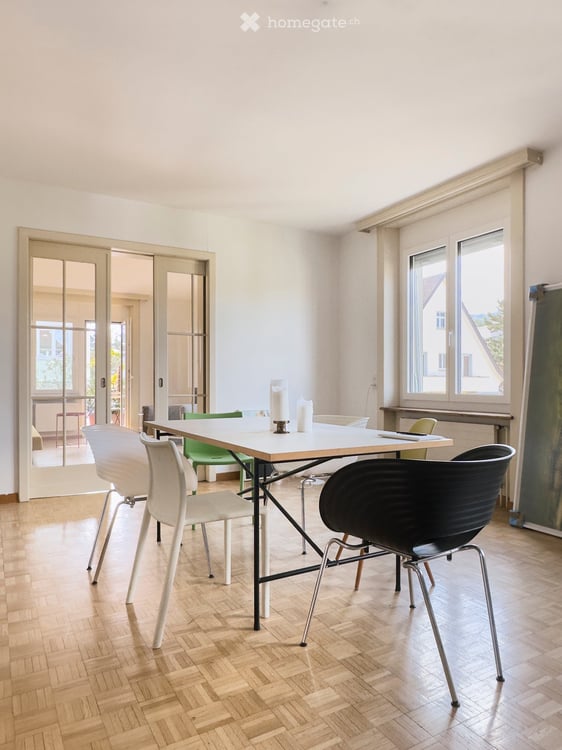 2 eigene Zimmer (45 m²) in 140 m2 grosser 2-er WG! 4 Balkone. Zürich Enge 1