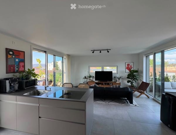 Moderne Attikawohnung mit grosszügigen Terrassen in Zürich-Wollishofen 5