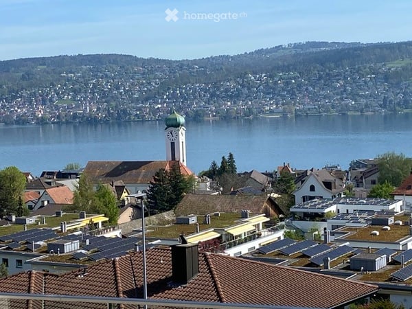 4,5 Zimmer Attikawohnung in Thalwil mit Seesicht und hohem Eigentumsstandard / Baujahr 2024