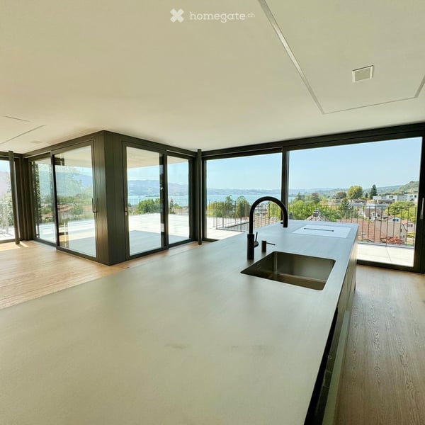 Highend: 4 1/2-Zimmer-Dachwohnung mit unverbaubarer See- und Bergblick in Rapperswil-Jona 7
