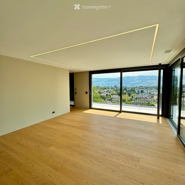 Highend: 4 1/2-Zimmer-Dachwohnung mit unverbaubarer See- und Bergblick in Rapperswil-Jona 8