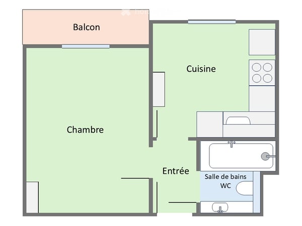 Appartement de charme avec balcon – Genève Servette 14