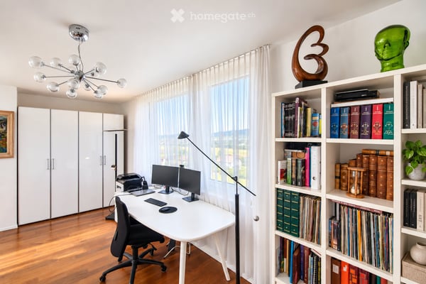 Architektur trifft Weitsicht – 5.5-Zimmer-Einfamilienhaus mit Garten, Atrium und Dachterrasse 17