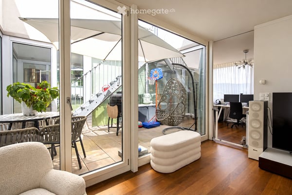 Architektur trifft Weitsicht – 5.5-Zimmer-Einfamilienhaus mit Garten, Atrium und Dachterrasse 16