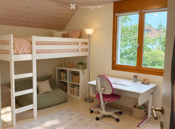 6.5-Zimmer-Einfamilienhaus (225 m2) mit grossem Garten, Sauna und Doppelgarage in idyllischer Lage 6
