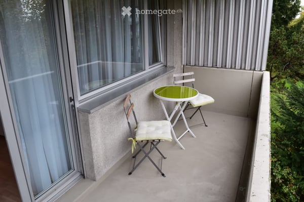 Moderne möblierte Wohnung mit Terrasse und Blick ins Grüne 6