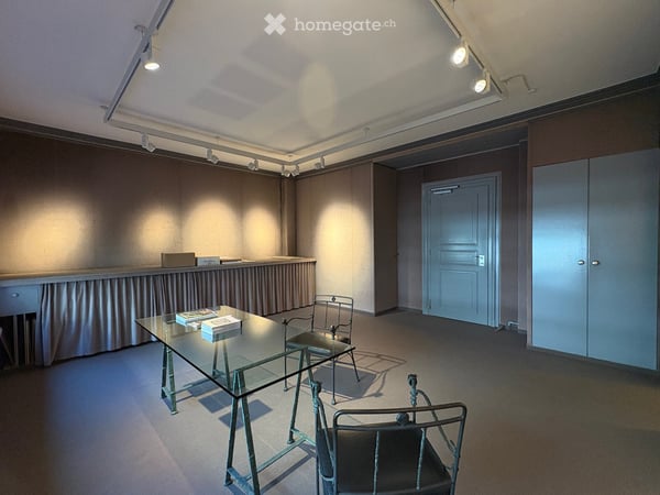 Zwischennutzung: Repräsentative Büro-|Galerieräume an der oberen Bahnhofstrasse in Zürich 2