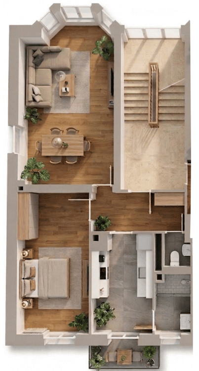 Zentrale 2.5-Zimmer-Stadtwohnungen im Seefeld 8