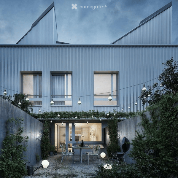 Design-Wohnperle an Zürich Stadtgrenze: 2,5 Zimmer, teilmöbliert mit Möglichkeit zur Übernahme.