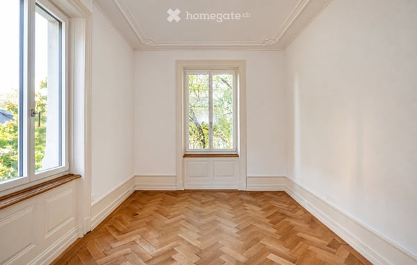Stilvolle 3-Zimmer-Jugendstilwohnung mit Stuckdecken und Balkon im Zürcher Seefeld 6