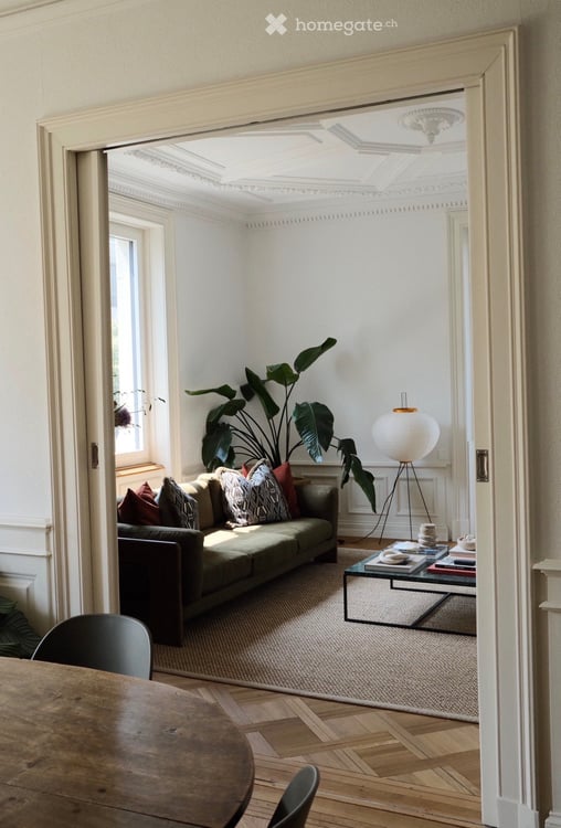 Stilvolle 3-Zimmer-Jugendstilwohnung mit Stuckdecken und Balkon im Zürcher Seefeld 3