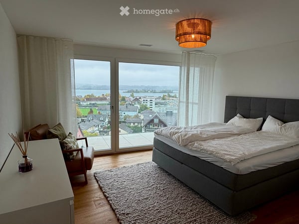Hochwertig möblierte 3.5-Zimmer-Wohnung mit See- und Bergsicht 5